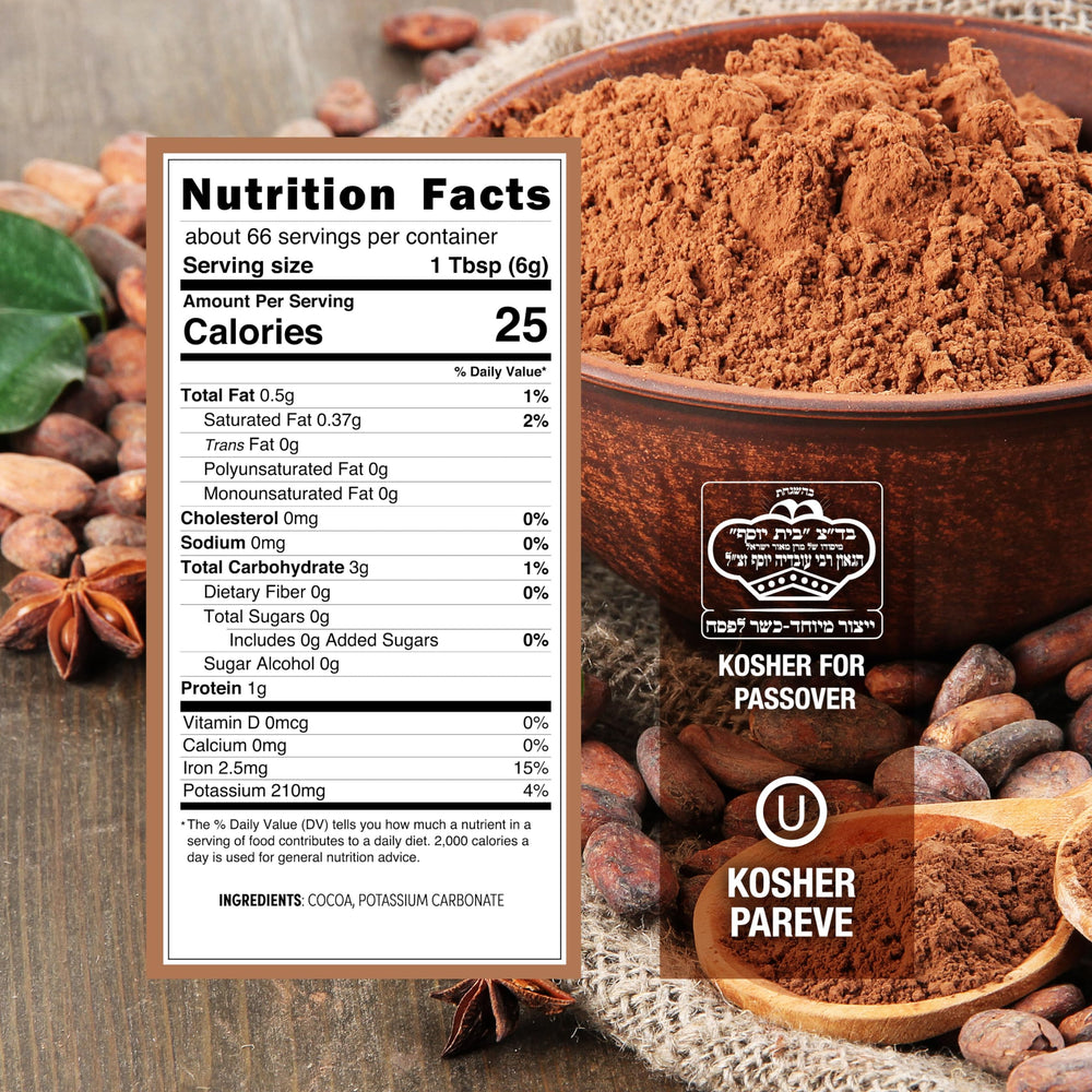 Roots Circle etiqueta con información y kosher, garantía de pureza