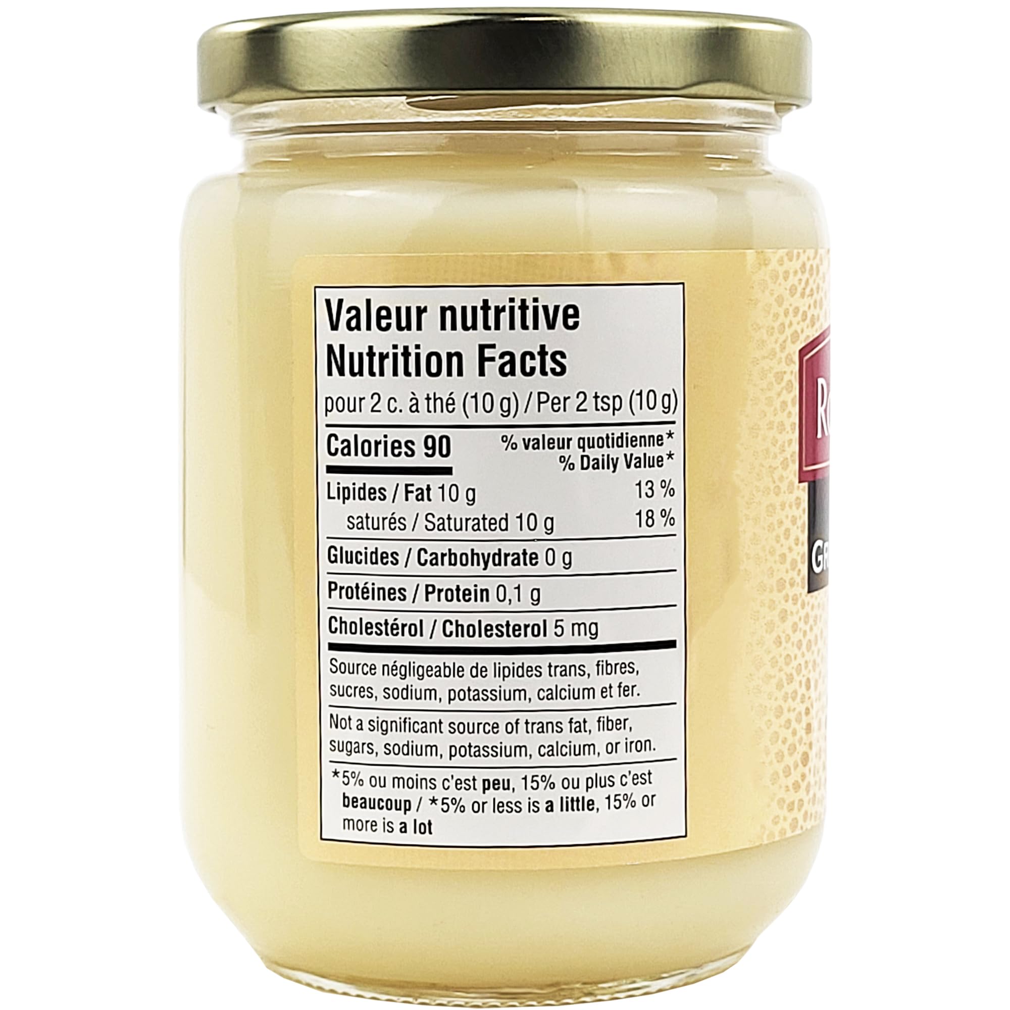 Rougie grasa de pato fundida en sartén para freír con mejor dorado