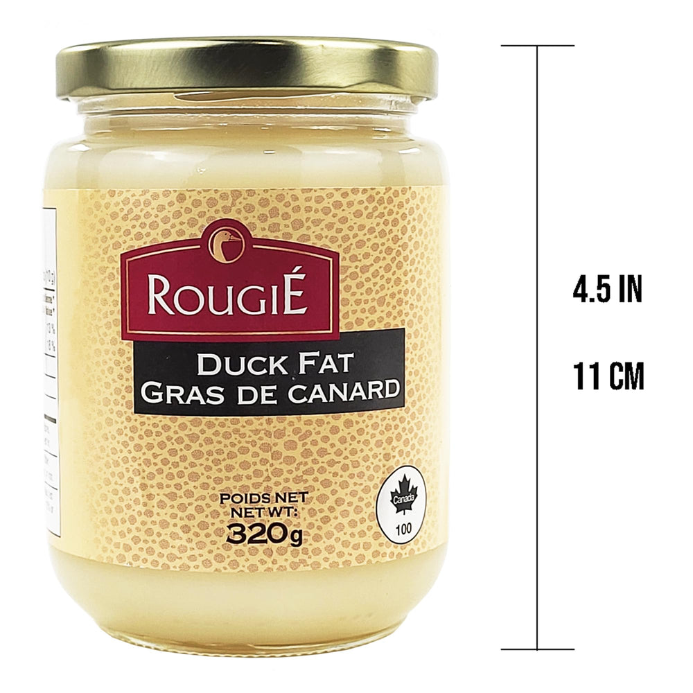 Rougie papas doradas en grasa de pato con crujiente visible