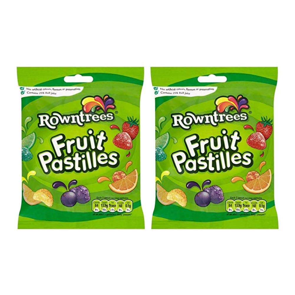 Rowntree's bolsa frontal con pastillas de fruta, ideal para compartir y disfrutar
