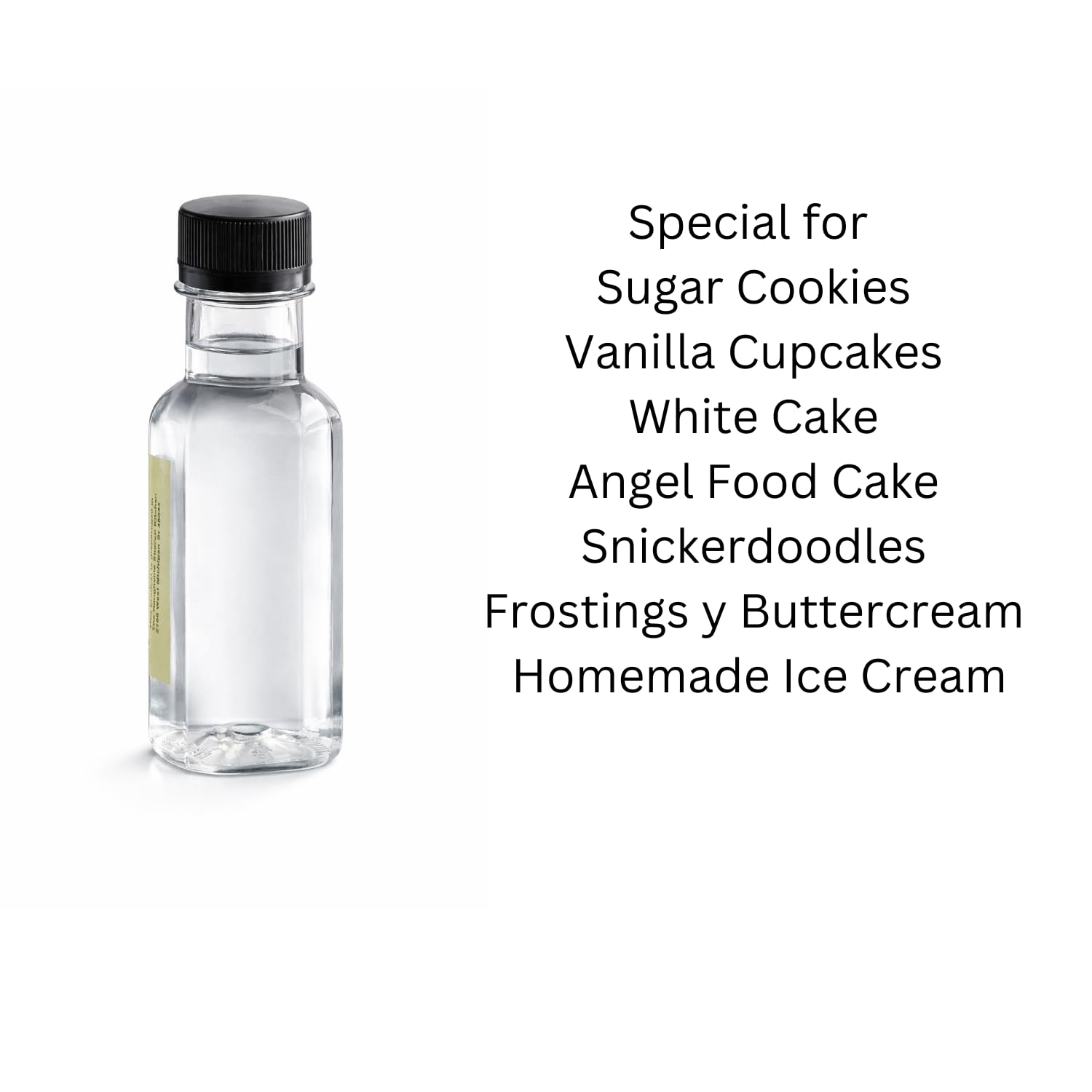 Royal Artisan Vanilla usado en glaseado de cupcake mejora sabor sin colorear