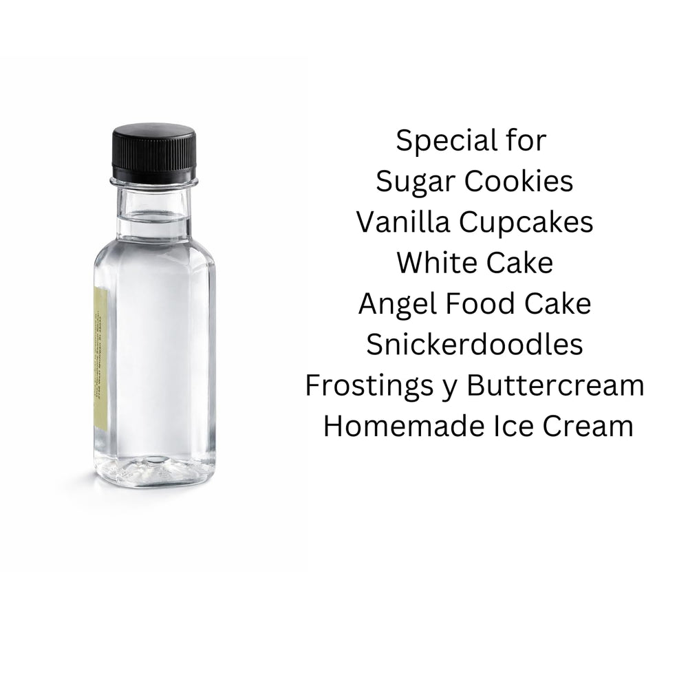 Royal Artisan Vanilla usado en glaseado de cupcake mejora sabor sin colorear