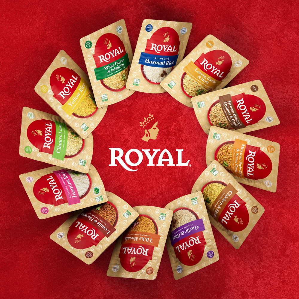 Royal porción en cuchara para comparar tamaño, control de raciones