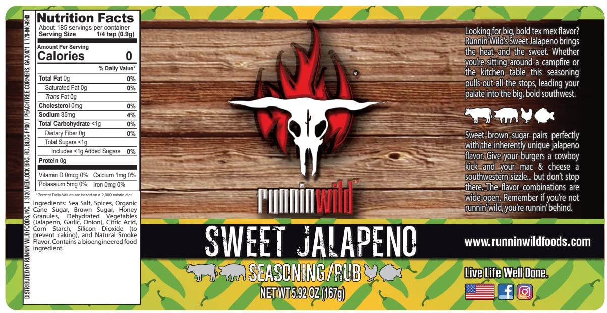 RunninWild primer plano de gránulos de miel y especias para profundidad