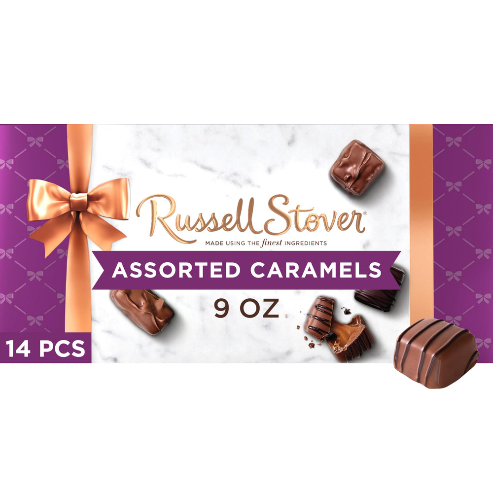 Russell Stover caja delantera elegante lista para regalar