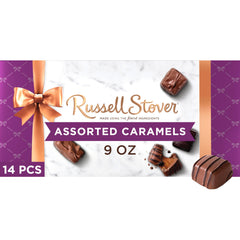 Russell Stover caja delantera elegante lista para regalar