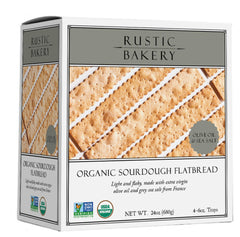 Rustic Bakery pack de 4 bandejas mostrando el empaque y conveniencia