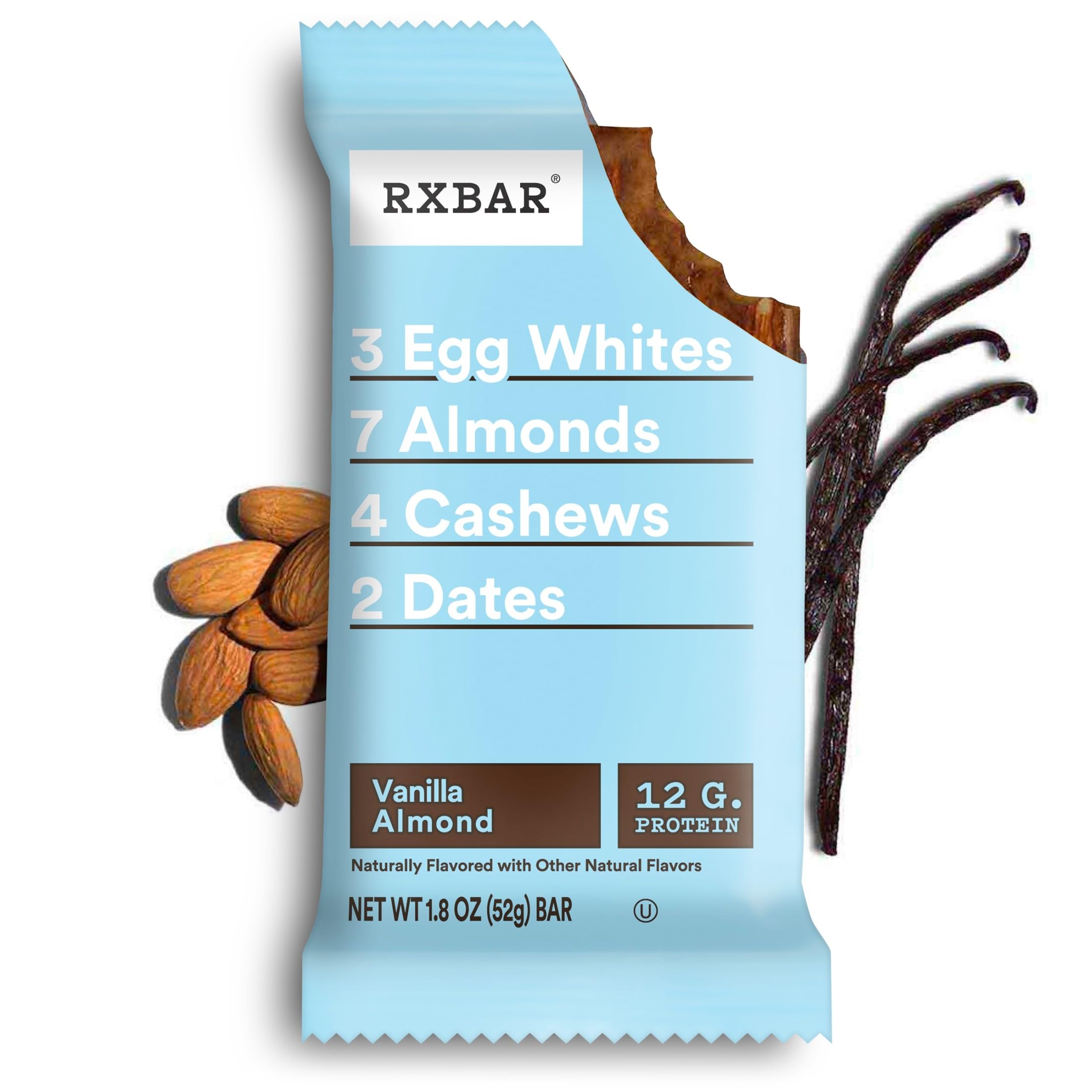 RXBAR barra dentro de mochila ideal como snack de viaje