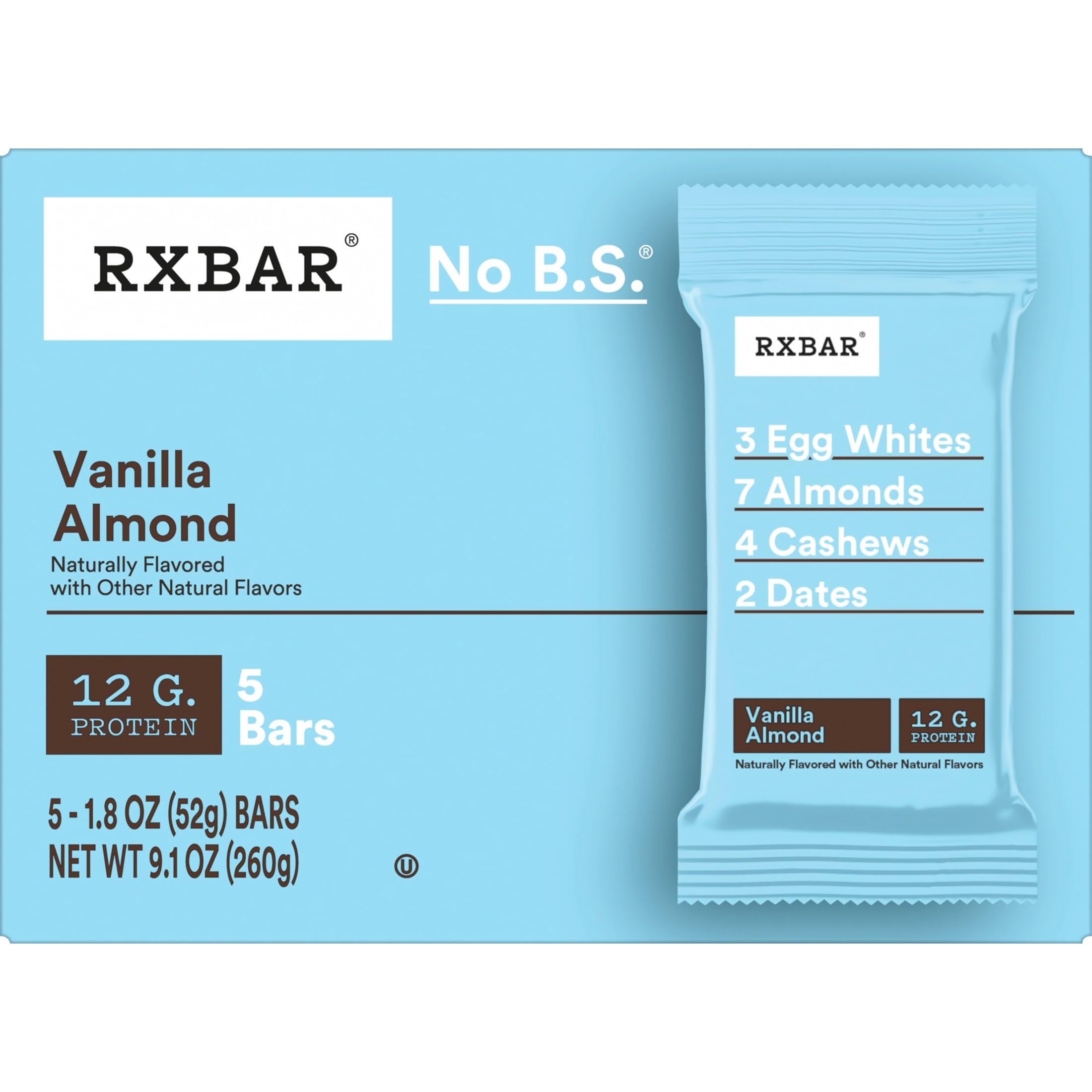 RXBAR barrita en un bol como snack preentrenamiento para recargar