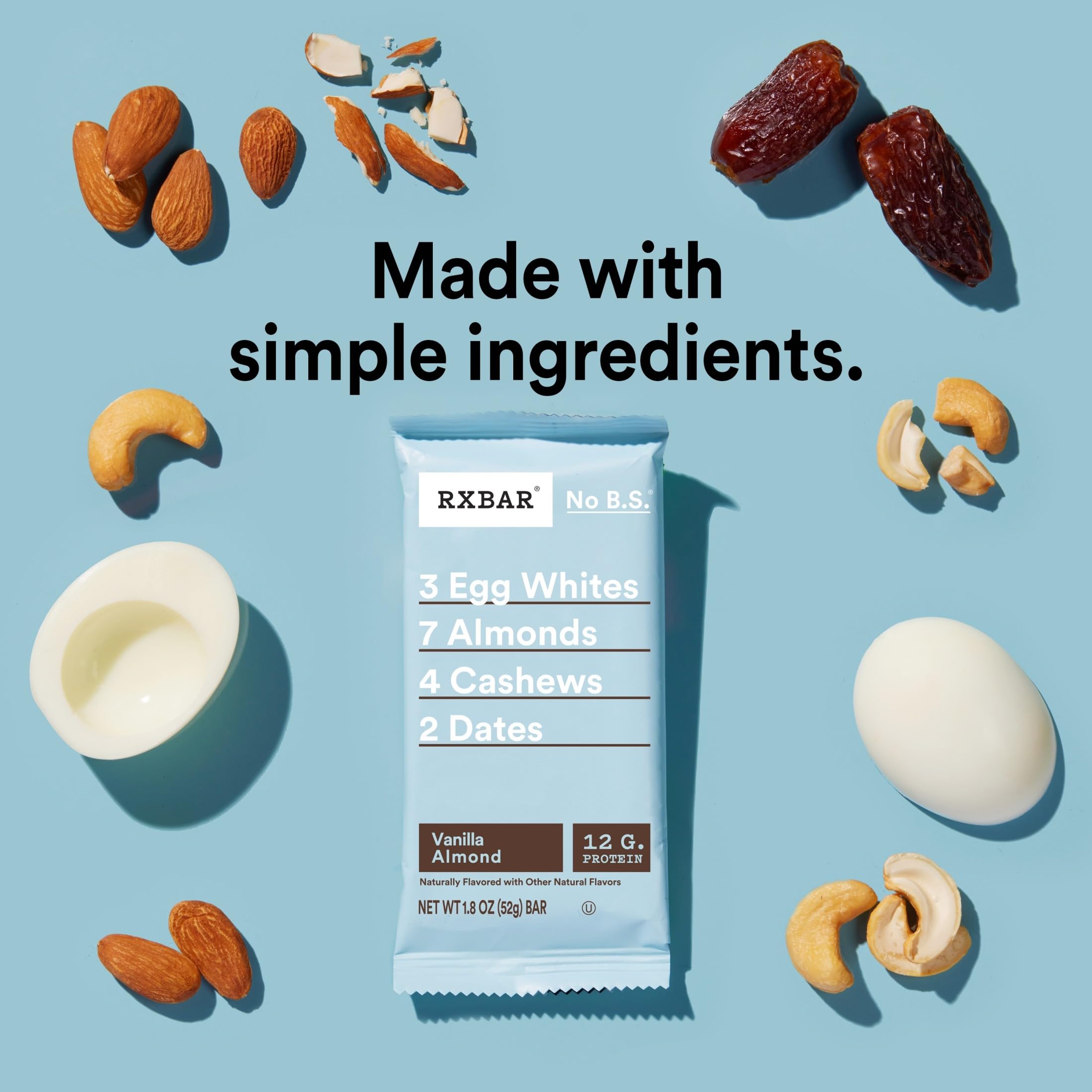 RXBAR empaque individual listo para llevar y mantener frescura