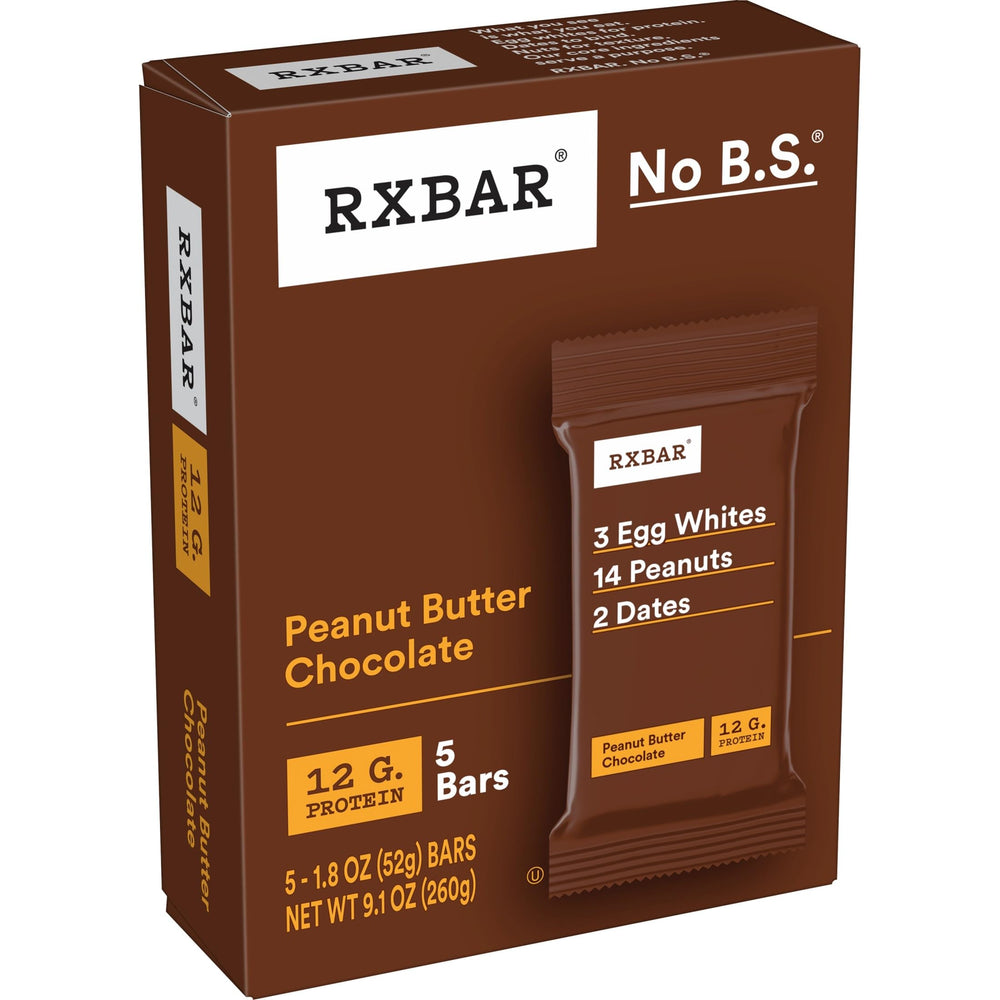 RXBAR etiqueta de ingredientes clara destacando transparencia y simplicidad