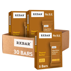 RXBAR paquete frontal de seis cajas mantiene frescura y practicidad