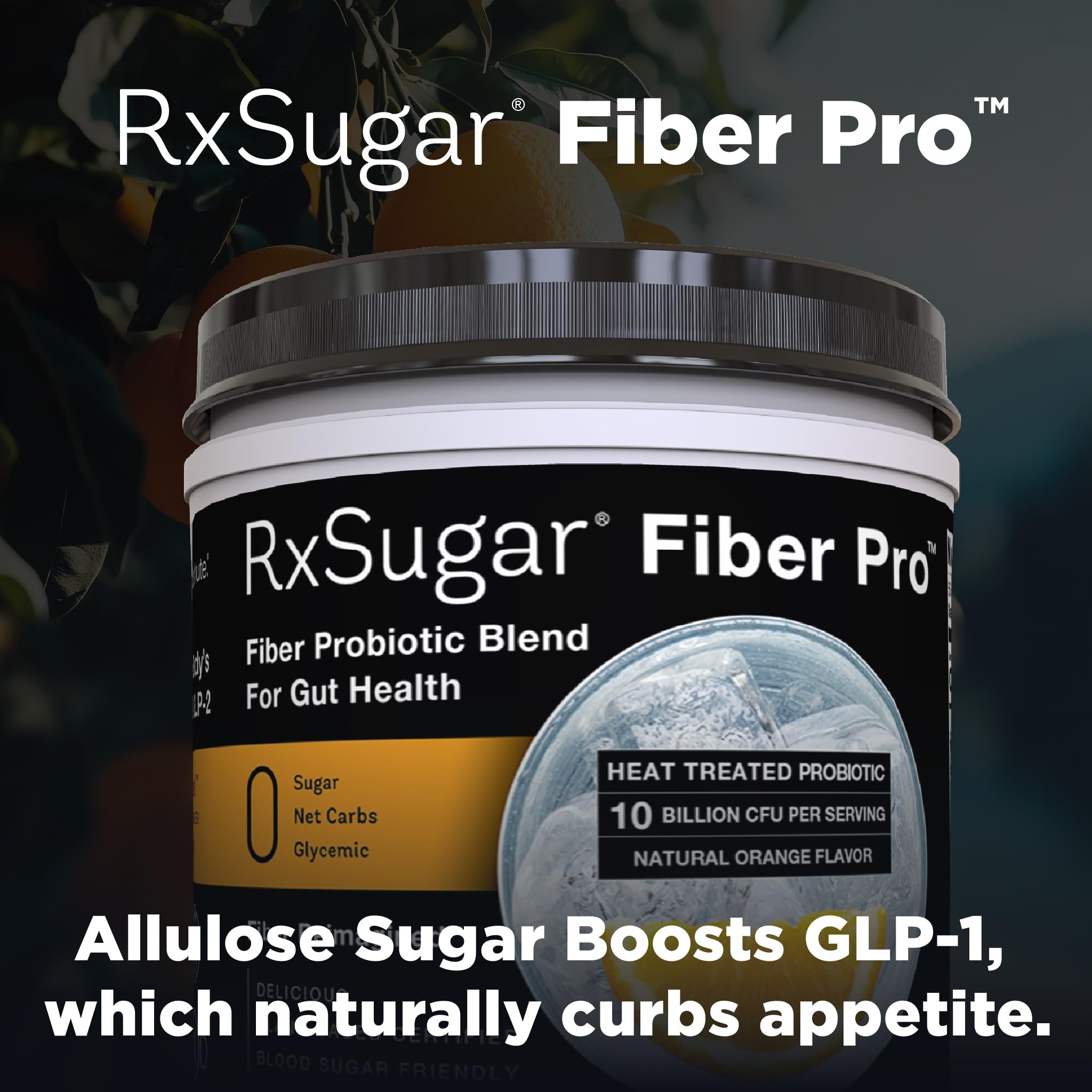 Batido con RxSugar que añade prebióticos y sabor naranja