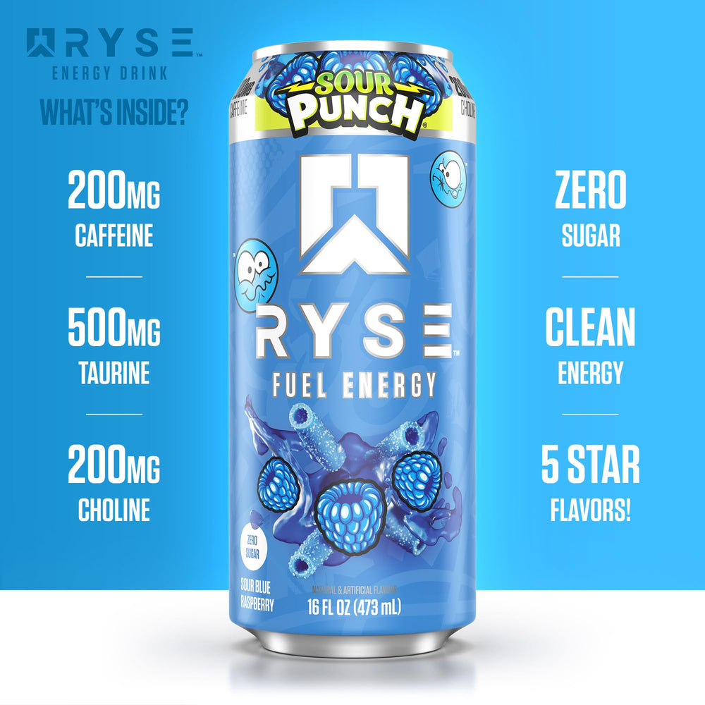 RYSE lata junto a pesas en gimnasio mostrando beneficio para entrenamientos