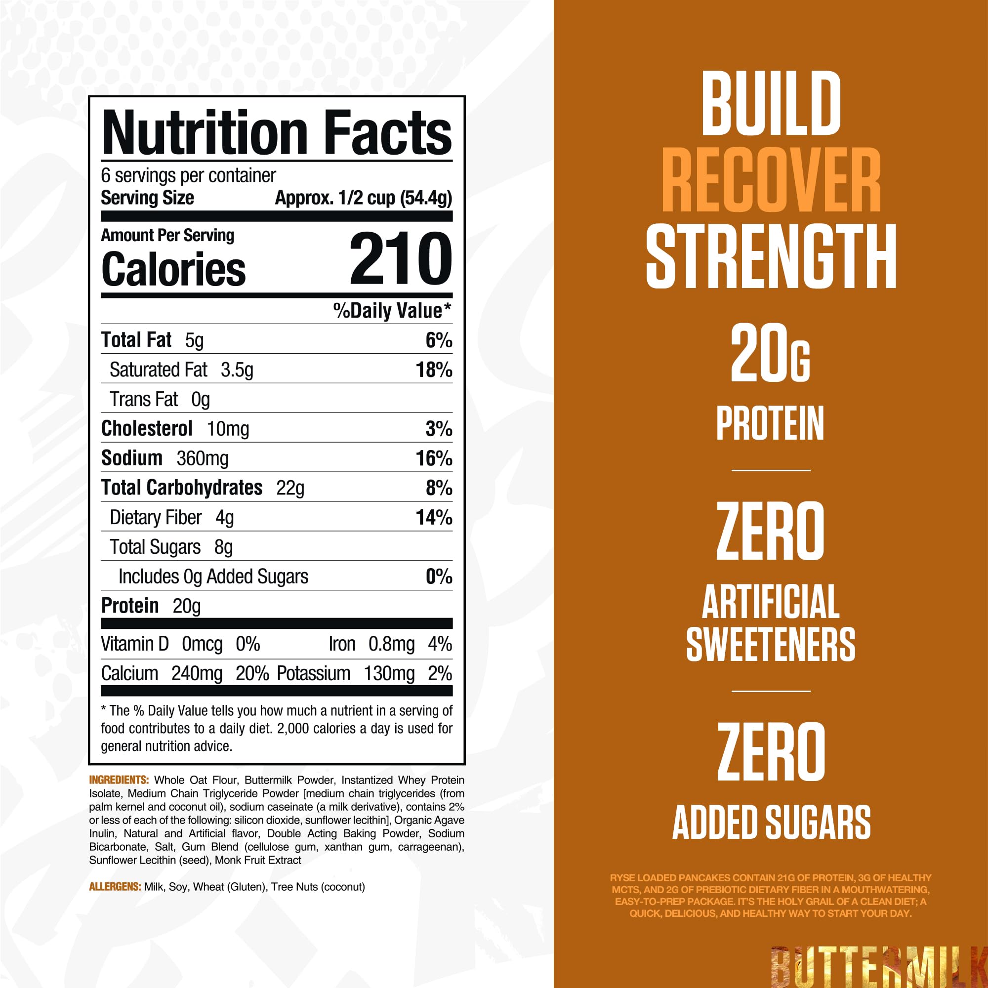RYSE Up Supplements textura de la mezcla en polvo para mezclar rápido y fácil