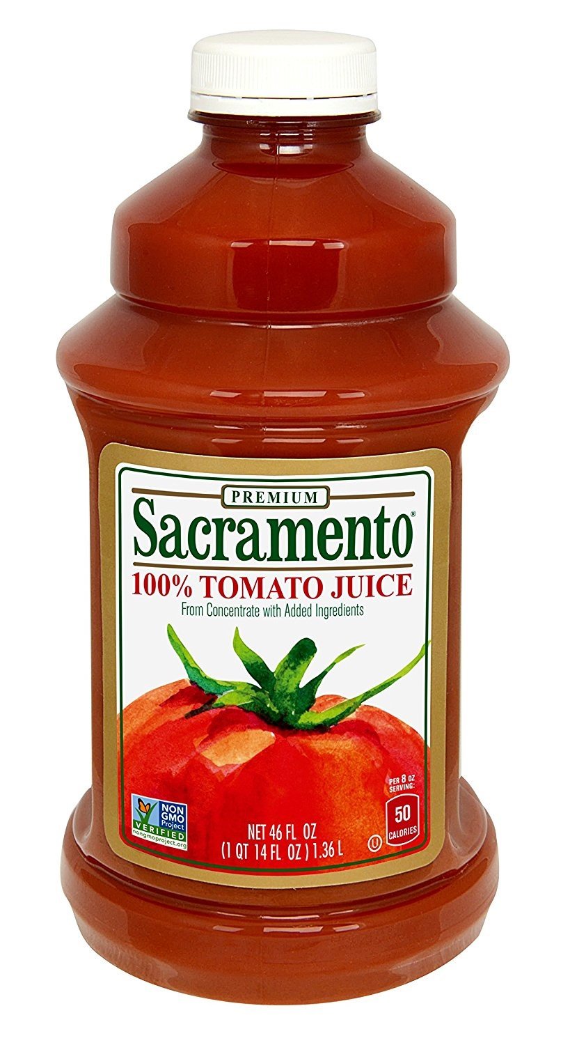 Sacramento botella frontal 46 oz mostrando etiqueta y color vivo