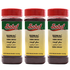 Sadaf sumac frente del frasco mostrando el envase y uso práctico