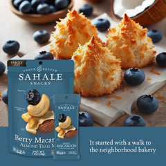 Sahale Snacks porción individual abierta lista para consumir y llevar