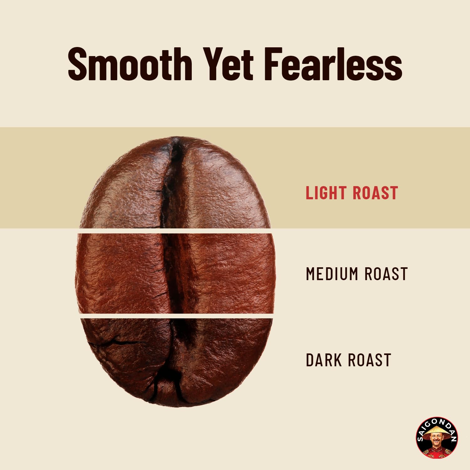 Saigondan espresso con crema, ilustrando potencia y cuerpo