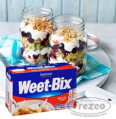 Sanitarium Weet-Bix vista de ingredientes y tabla nutricional para elección informada