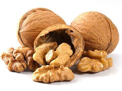 Sanmac Farms caja frontal de nueces 5 lb muestra presentación y volumen