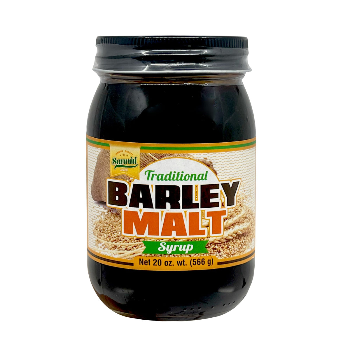 Sanniti frente de envase mostrando botella y peso 20 oz, ideal para cocina