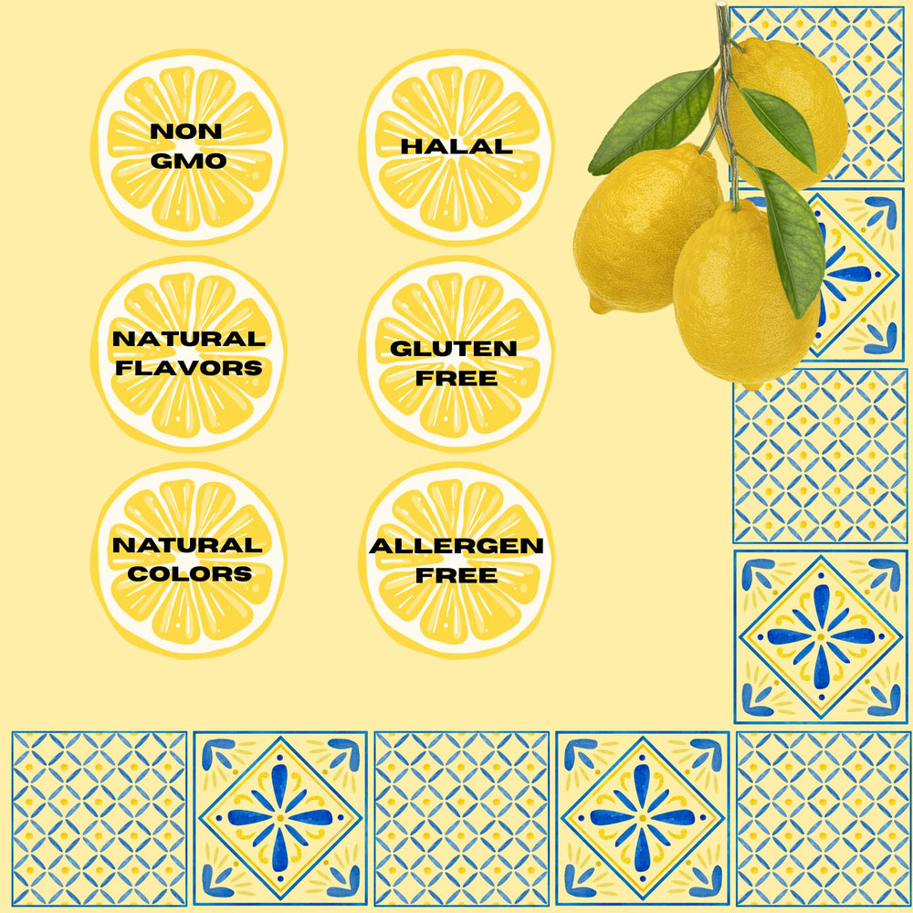 Sanniti Limoncini porción comparada con moneda para referencia de escala