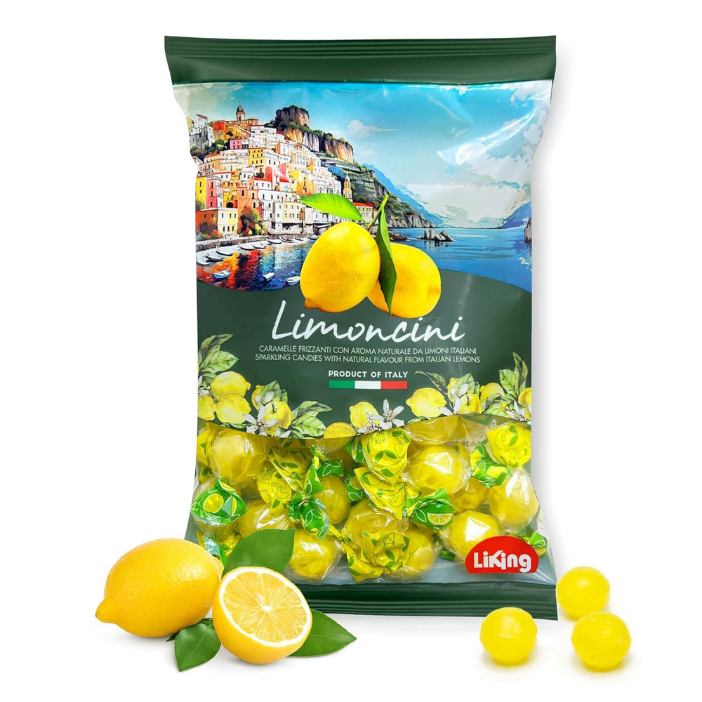 Sanniti Limoncini detalle de textura efervescente y aspecto cítrico