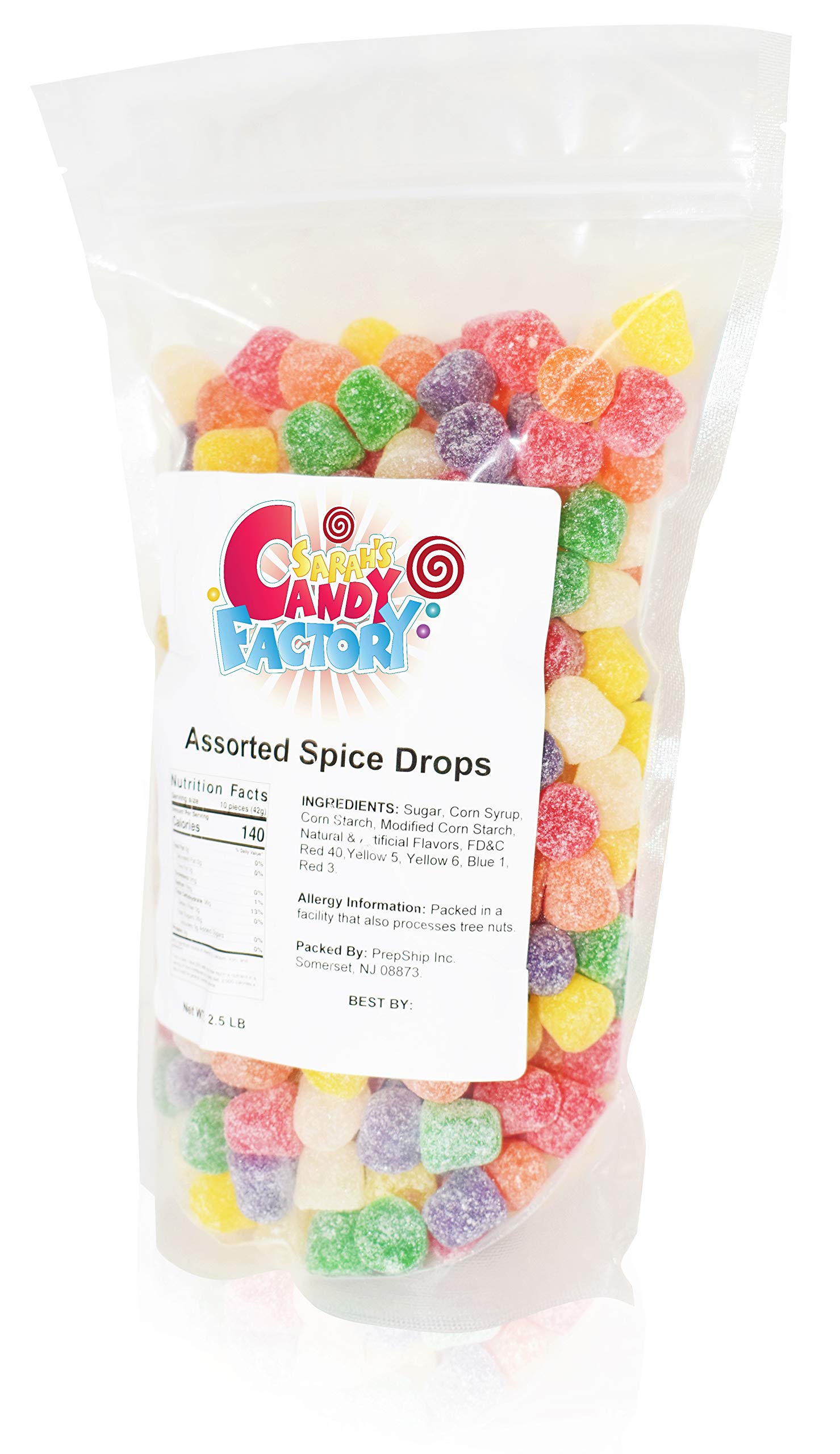 Sarah's Candy Factory bolsa en mesa de fiesta para eventos y celebraciones