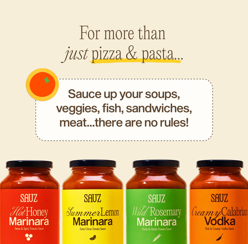Sauz comparación de tamaño en manos para visualizar porción real