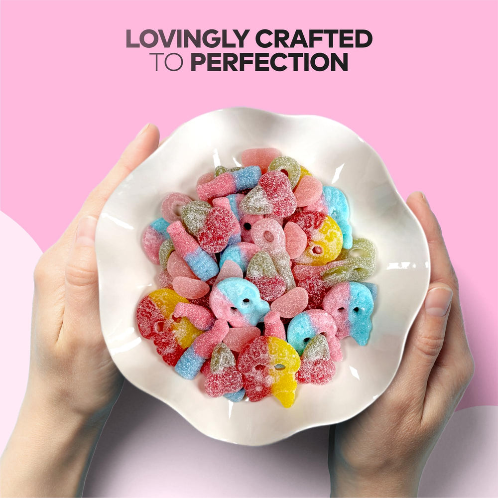 Scandylicious comparación de tamaño con mano para referencia de porción