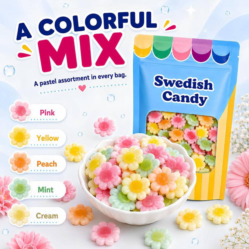 Scandylicious mezcla multicolor en bowl para impacto visual festivo