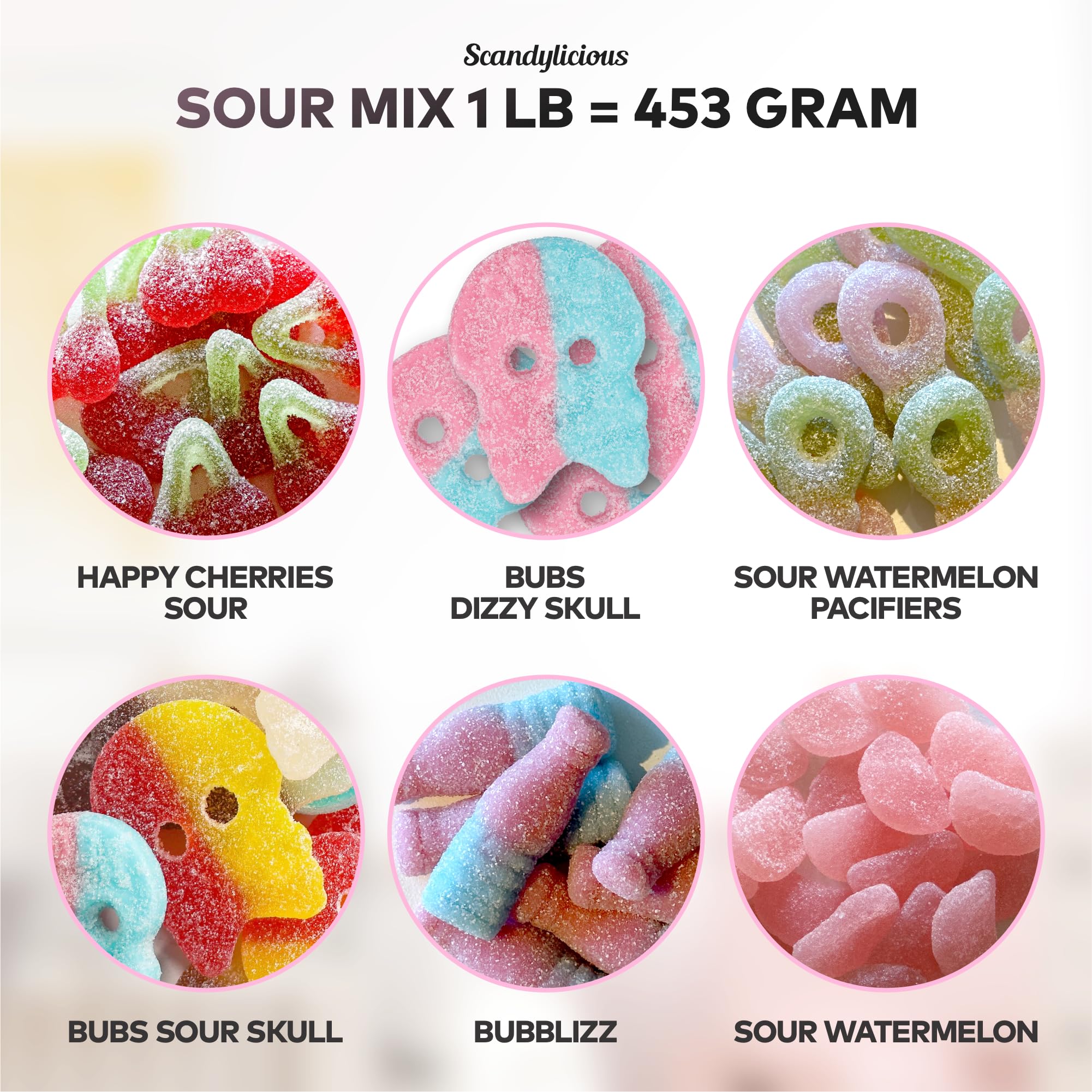 Scandylicious porción en cuenco para fiestas, facilita compartir