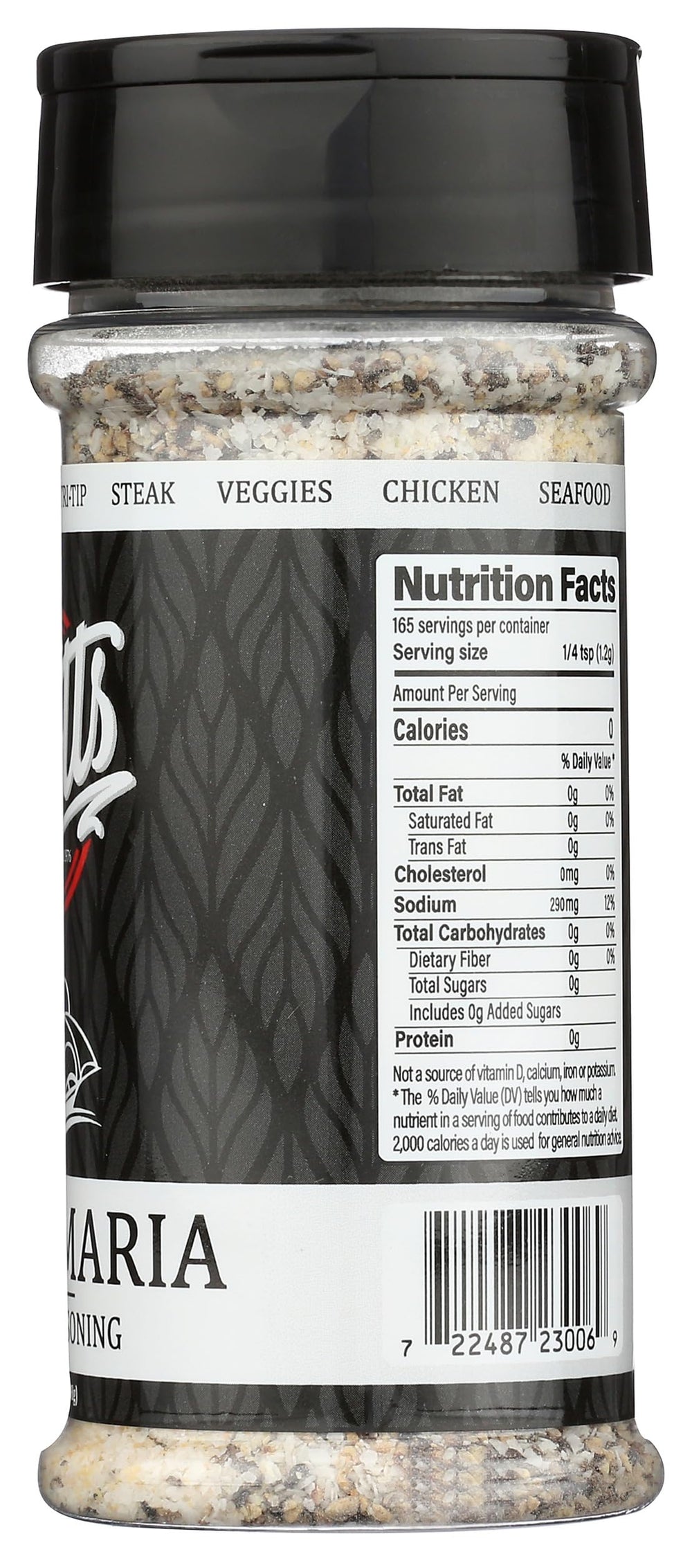 SCOTTS FOOD PRODUCTS mezcla de hierbas y especias desplegada, ingrediente visible