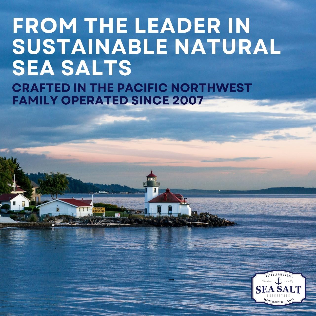 Sea Salt Superstore en cocina casera, ideal para preparar postres helados