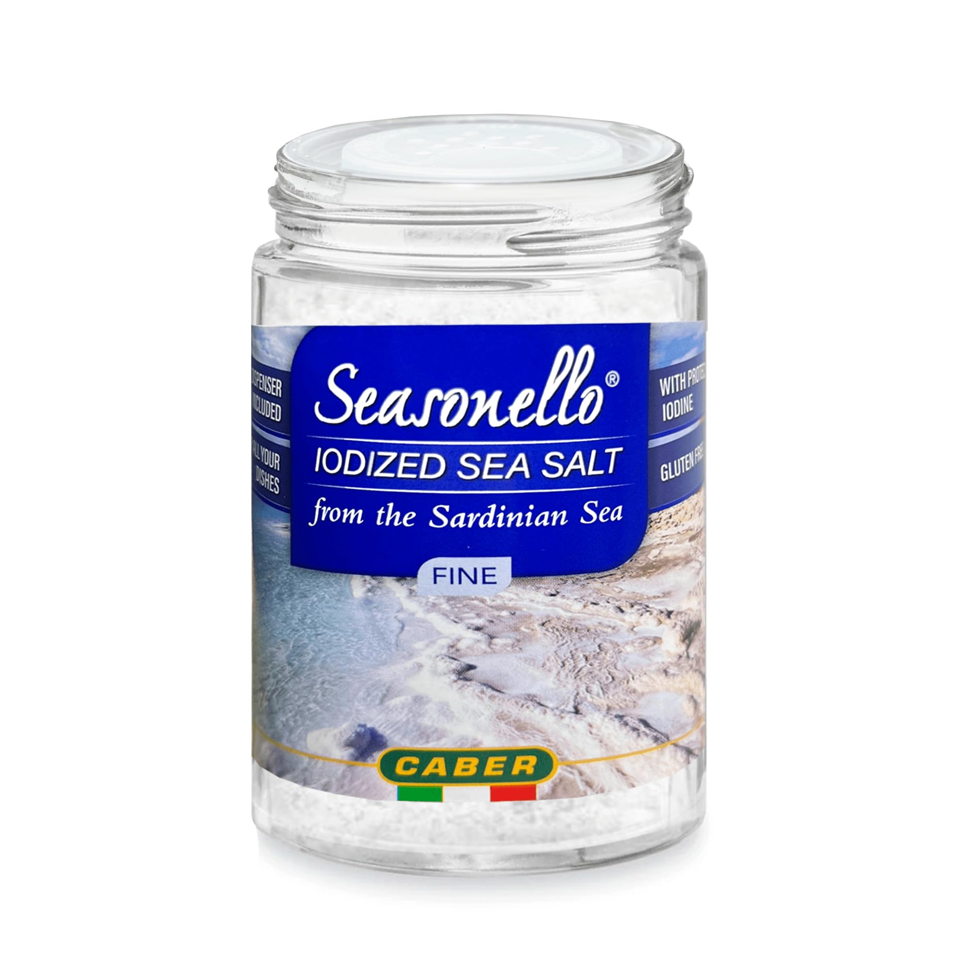 Seasonello espolvoreada en ensalada, realza sabores frescos