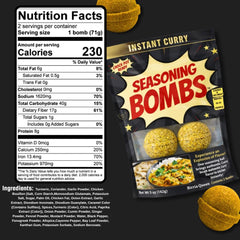 Seasoning Bombs detalle de bomba y textura en polvo para sabor consistente