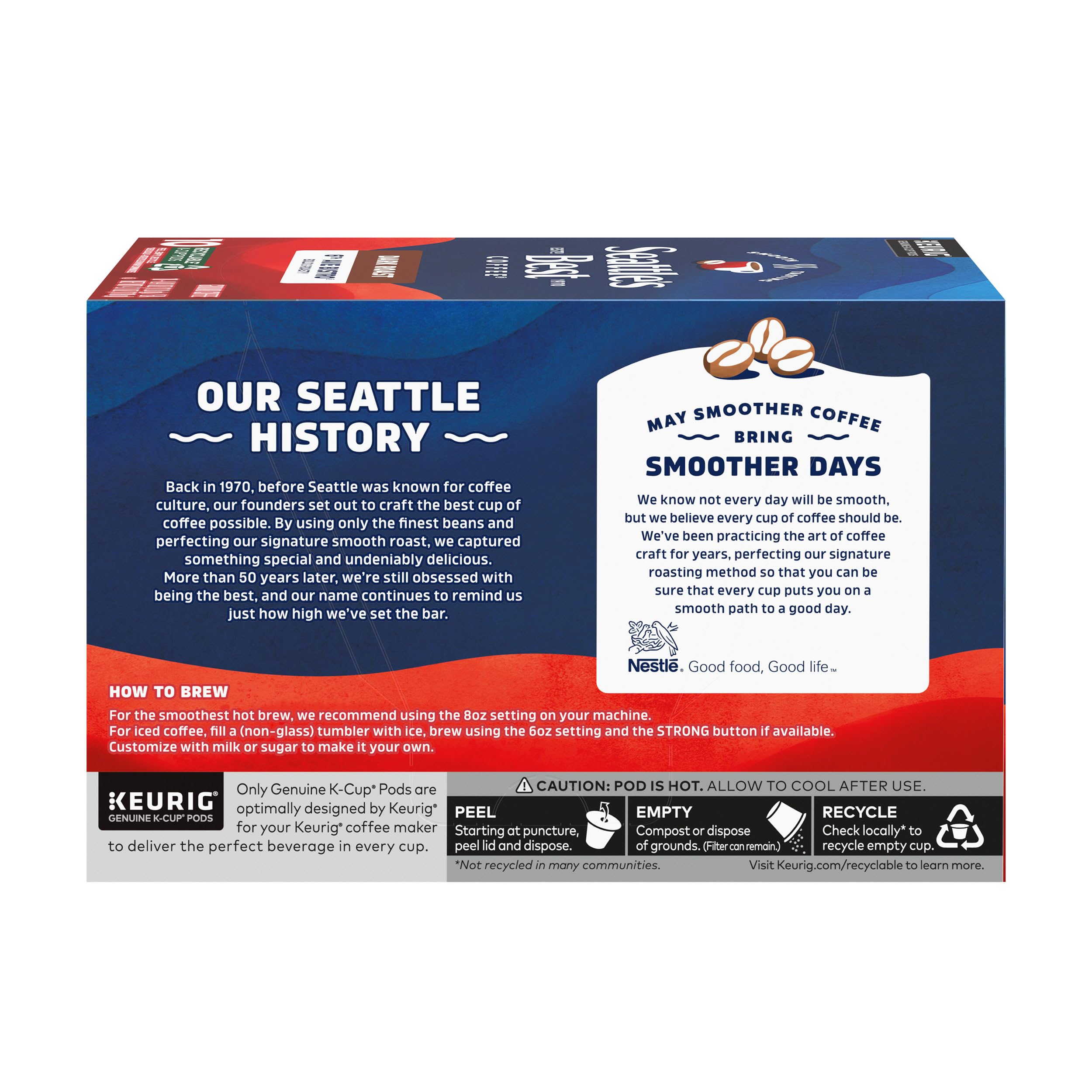 Seattle's Best Coffee escena de oficina con café que transmite conveniencia para equipos