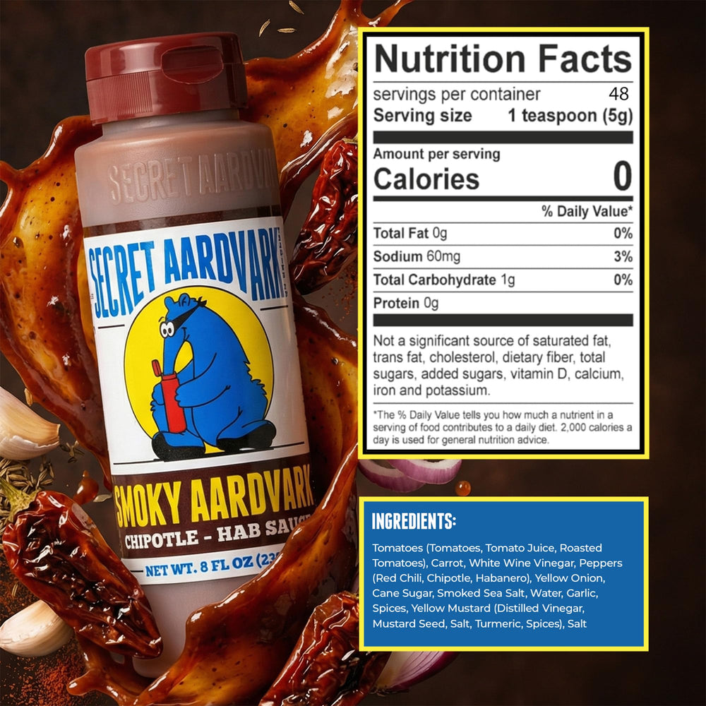 Secret Aardvark en caja para regalo, opción atractiva para amantes del picante