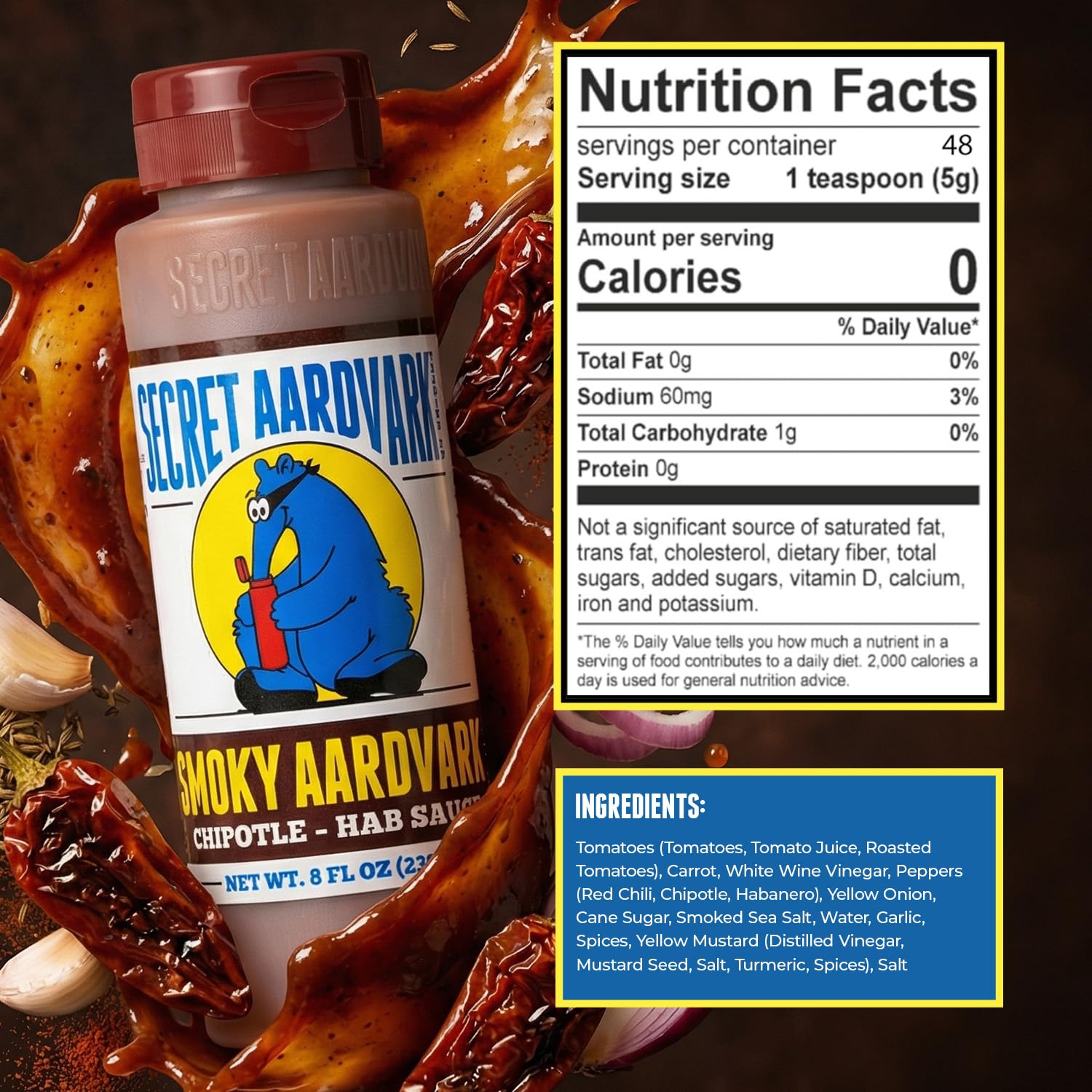 Secret Aardvark empaque en caja listo como regalo para gourmets