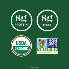 SEEDS OF CHANGE textura cercana de quinoa y arroz integral, aspecto apetitoso