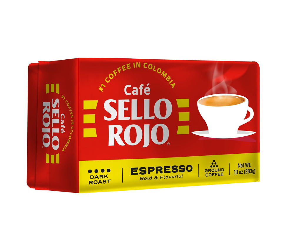 Sello Rojo paquete abierto sellado al vacío preservando aroma