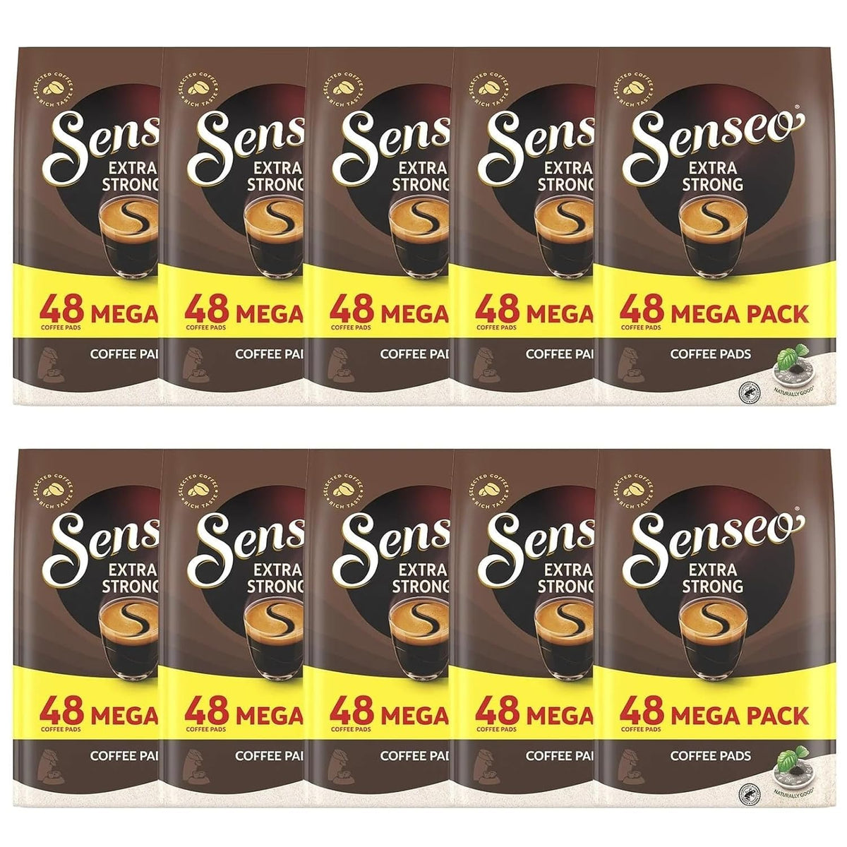 Senseo empaque frontal pack de 10 para ahorro y frescura