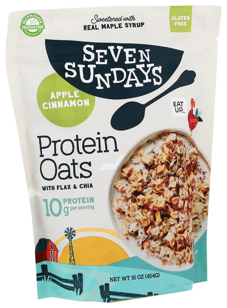 Seven Sundays etiqueta nutricional mostrando información clara y transparente