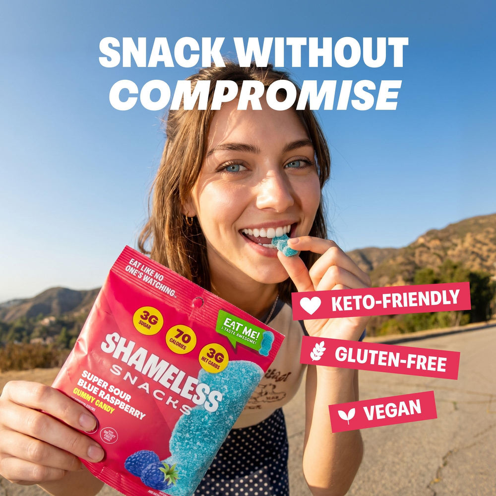 Shameless gomitas en lonchera aptas para niños y dietas especiales