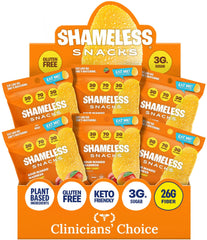 Shameless paquete frontal mostrando sabor Sour Mango Madness y beneficios