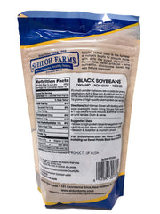 Shiloh Farms primer plano de textura de frijoles mostrando calidad y cremosidad