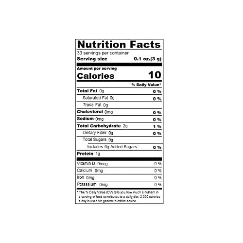 Shimane Organic Farm paquete junto a una regla para mostrar escala y tamaño del envase 3.52 oz