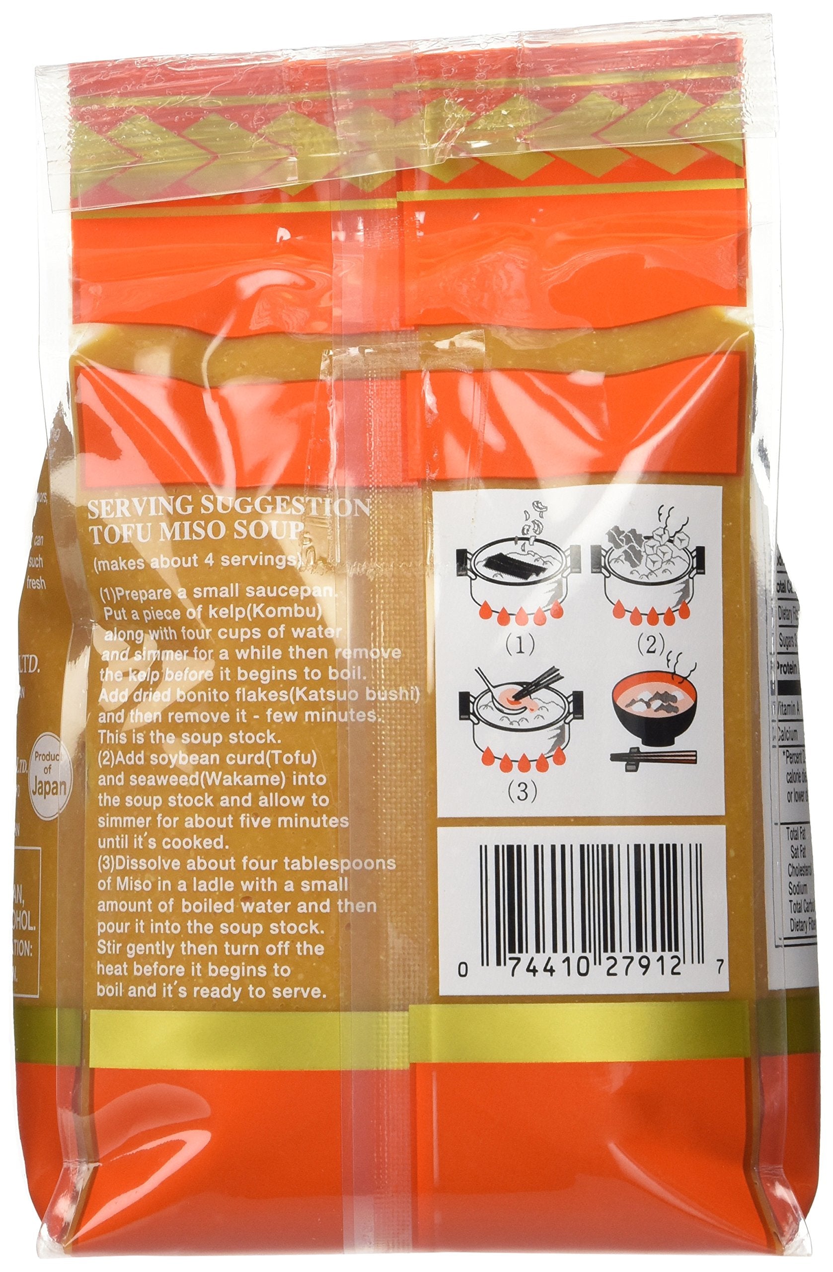 Shirakiku miso shiro servido en sopa, realza sabor y aporta umami suave