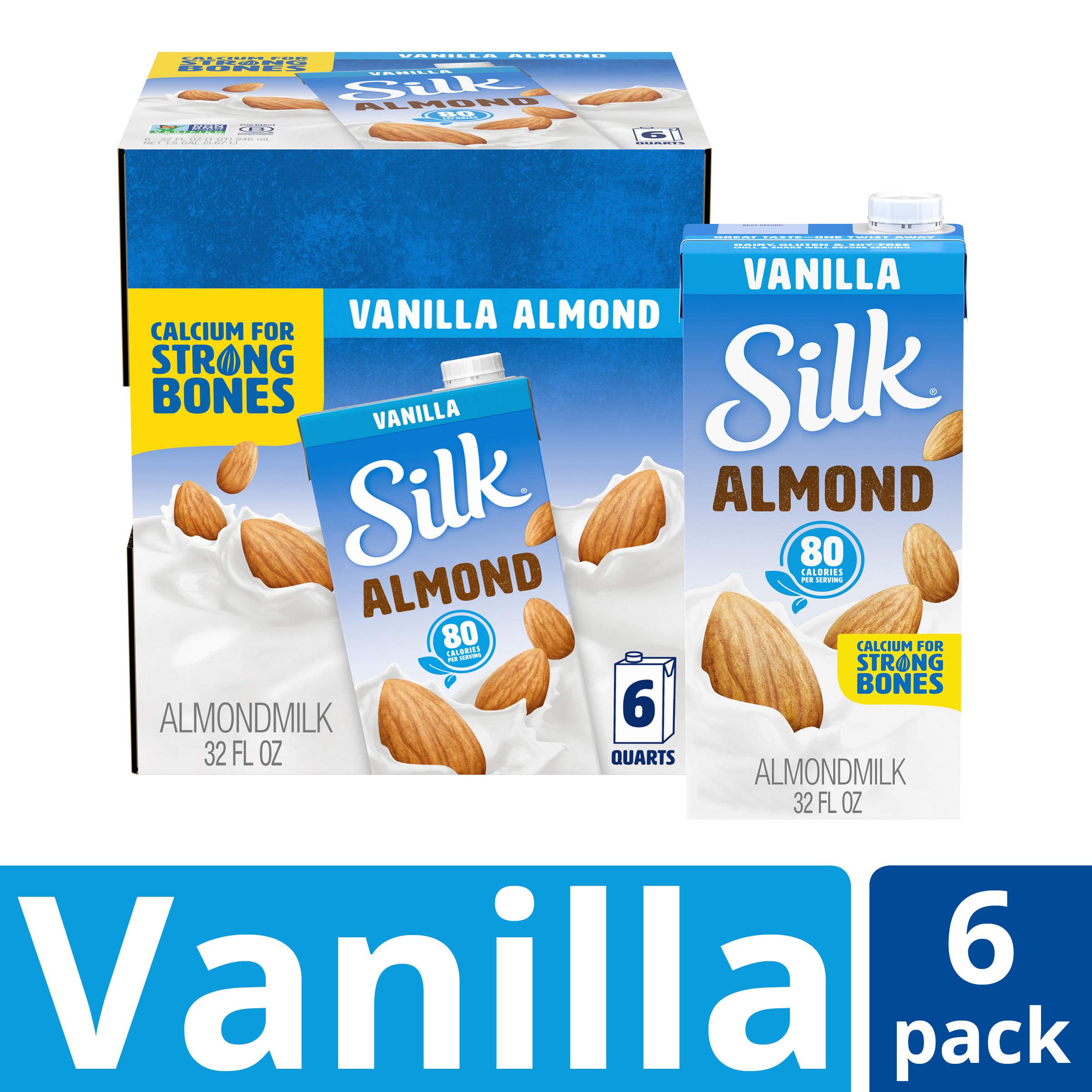 Silk pack múltiple de seis cajas, conveniencia y almacenamiento prolongado